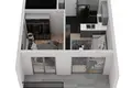 Appartement 3 chambres 96 m² Mezitli, Turquie