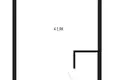 2 room apartment 42 m² Minsk, Belarus