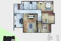 2 bedroom apartment 101 m² Sancaktepe, Turkey