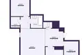 Wohnung 2 zimmer 71 m² Lahojsk, Belarus