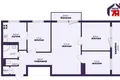 4 room apartment 58 m² Salihorsk, Belarus