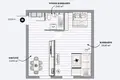 1 room apartment 36 m² Vilnius, Lithuania