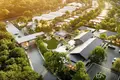Complexe résidentiel New complex of villas with swimming pools and green areas close to bang Tao Beach, Phuket, Thailand