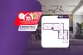 Квартира 2 комнаты 46 м² Слуцк, Беларусь