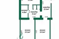 2 room apartment 72 m² Minsk, Belarus