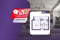 Wohnung 1 zimmer 28 m² Soligorsk, Belarus