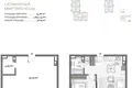 1 room apartment 46 m² Minsk, Belarus