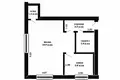 1 room apartment 32 m² Minsk, Belarus