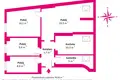 Appartement 4 chambres 71 m² Poznan, Pologne