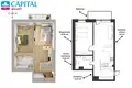 Apartamento 2 habitaciones 50 m² Didzioji Riese, Lituania