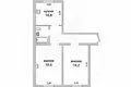 2 room apartment 62 m² Brest, Belarus