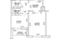 1 room apartment 43 m² Minsk, Belarus