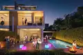  New complex of townhouses Park Greens with a large park and a beach, Damac Hills, Dubai, UAE