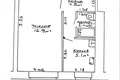 Wohnung 1 zimmer 29 m² Maladsetschna, Belarus