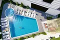 Complejo residencial Residential complex with swimming pool, stores and and recreation areas, with views of sea and mountains, Antalya, Turkey