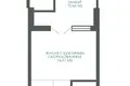 Wohnung 1 Zimmer 39 m² Minsk, Weißrussland