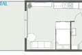 Wohnung 1 Zimmer 26 m² Memel, Litauen
