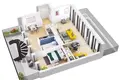 Apartamento 4 habitaciones 64 m² Lodz, Polonia