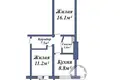 Appartement 2 chambres 49 m² Baranavitchy, Bélarus