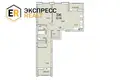 Wohnung 3 zimmer 64 m² Muchaviecki sielski Saviet, Belarus