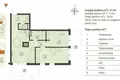 2 bedroom apartment 81 m² Jurmala, Latvia