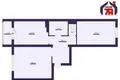 Wohnung 2 zimmer 58 m² Lahojsk, Belarus