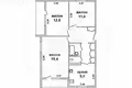 Квартира 3 комнаты 68 м² Жабинка, Беларусь