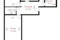 3 room apartment 79 m² Minsk, Belarus