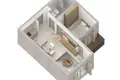 Квартира 2 комнаты 37 м² Херцег-Нови, Черногория