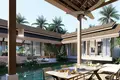 Complexe résidentiel Complex of villas with swimming pools and gardens close to beaches and piers, Samui, Thailand