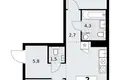 Wohnung 2 zimmer 58 m² Troizk, Russland