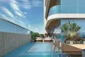 Wohnkomplex New residence Adhara star with swimming pools and a tennis court, Arjan-Dubailand, Dubai, UAE