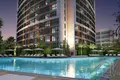 Kompleks mieszkalny New residential complex with a swimming pool and a fitness center, Istanbul, Turkey