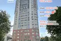 Квартира 3 комнаты 91 м² Минск, Беларусь