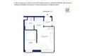 1 room apartment 34 m² in Warsaw, Poland