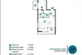 Appartement 2 chambres 49 m² Donja Lastva, Monténégro