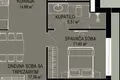 Wohnung 1 Schlafzimmer 52 m² Budva, Montenegro