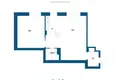 1 bedroom apartment 46 m² Helsinki sub-region, Finland