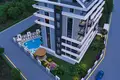 Mieszkanie 2 pokoi 59 m² Alanya, Turcja