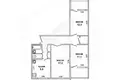 3 room apartment 68 m² Brest, Belarus