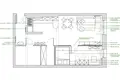 Wohnung 2 zimmer 59 m² in Krakau, Polen