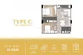 Apartamento 2 habitaciones 56 m² Chalong, Tailandia