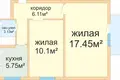 Квартира 2 комнаты 43 м² Минск, Беларусь