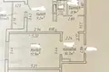 Appartement 1 chambre 45 m² Minsk, Bélarus