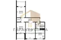 3 room apartment 71 m² Muchaviecki sielski Saviet, Belarus