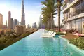 Жилой комплекс Жилой комплекс W Residences с балконами, террасами, бассейном и VIP клубом, с видом на город и небоскреб Бурдж-Халифа, Downtown Dubai, ОАЭ