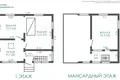 Maison 54 m² Astrasyckaharadocki siel ski Saviet, Biélorussie