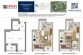 Квартира 1 комната 29 м² Минск, Беларусь