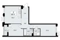 Квартира 2 комнаты 68 м² район Троицк, Россия