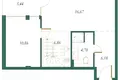 2 bedroom apartment 78 m² Kolasin, Montenegro